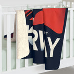 Flag Village Norway Sporting Fleece Blanket 50" x 60"