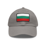 Flag Village Bulgaria Flag Hat Cap with Leather Patch