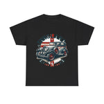 Flag Village UK Vintage Car Flag T-SHIRT Heavy Cotton Tee UK0016