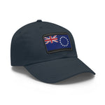 Flag Village Cook Islands Flag Hat Cap with Leather Patch