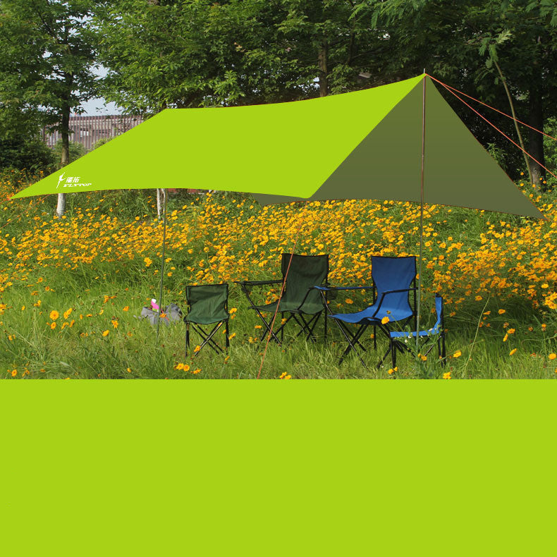 Flag Village Sun Shade Camping Canopy Tent