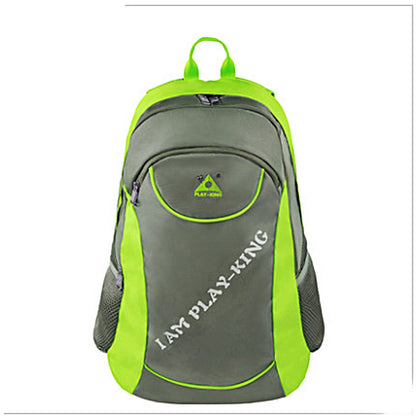 Flag Village Outdoor Backpack Hiking Camping Trekking Travel Shoulder Bag Multi-functional Large Capacity Camping Bag Folding Chairs