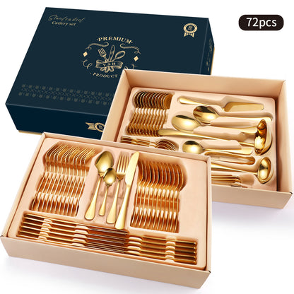 Flag Village Stainless Steel Tableware Gift Box Set