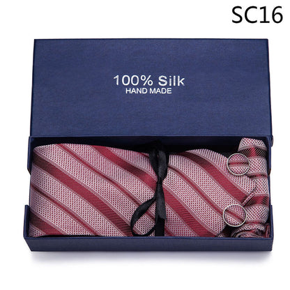 Flag Village Men's Tie Gift Box Set Group Business Formal