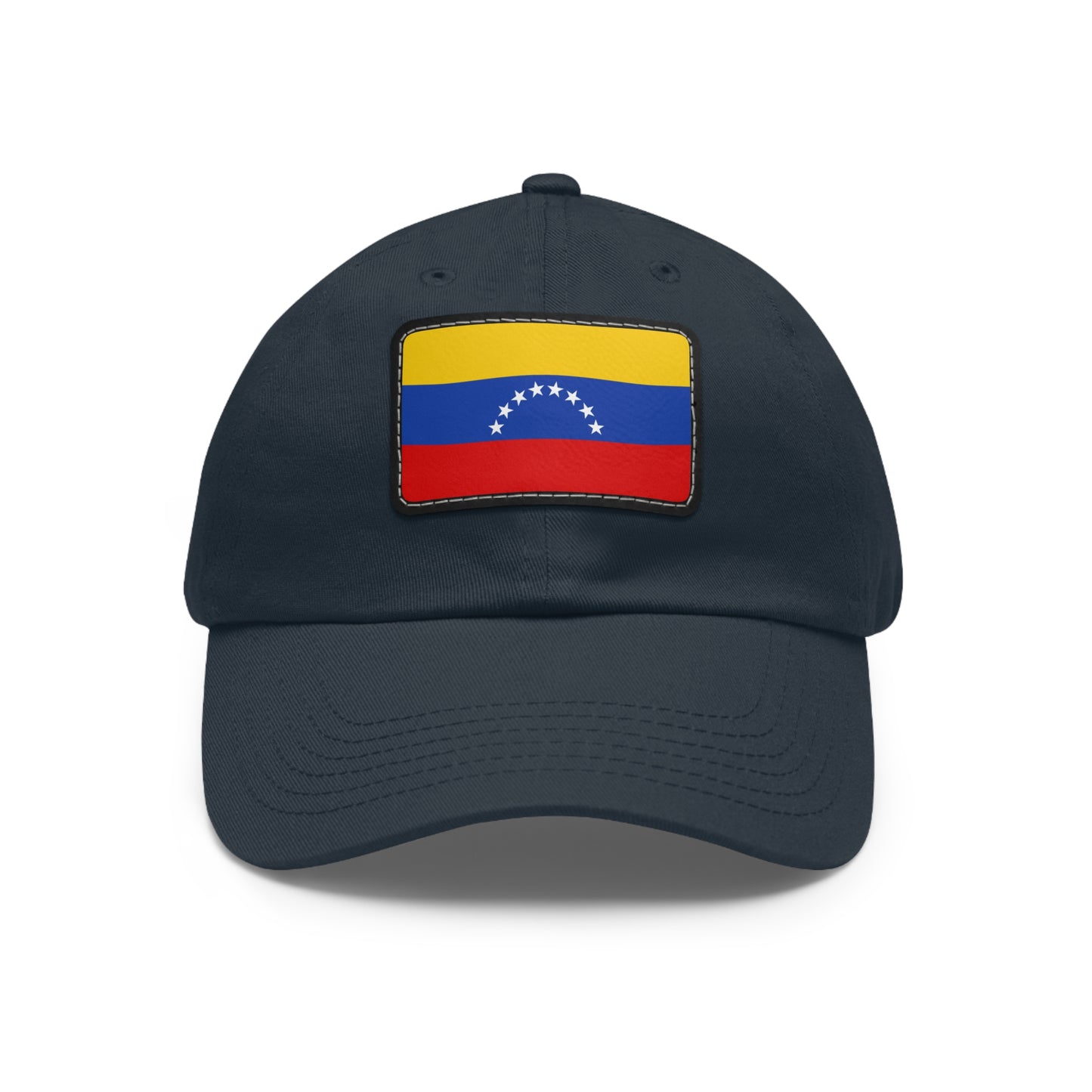 Flag Village Venezuela Flag Hat Cap with Leather Patch
