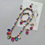 Flag Village Girls' Jewelry Gift Box Necklace Set