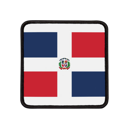 Flag Village Dominican Republic Flag Embroidery Iron-On Patches