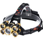 Flag Village High-power five-head aircraft light