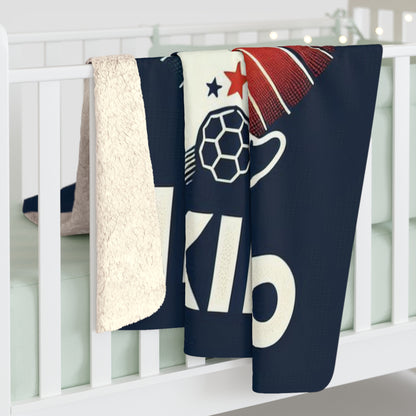 Flag Village MEXICO Sporting Flag Sherpa Fleece Blanket MEX0011