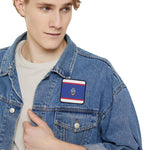 Flag Village Guam Flag Embroidery Iron-On Patches