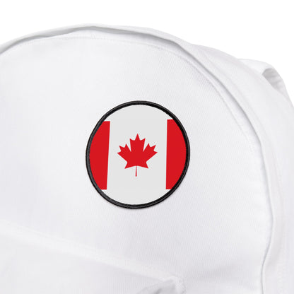 Flag Village Canada Flag Embroidery Iron-On Patches