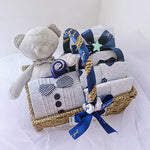 Flag Village Newborn Boy Baby Clothes Set Gift Box Autumn And Winter