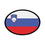 Flag Village Slovenia Flag Embroidery Iron-On Patches