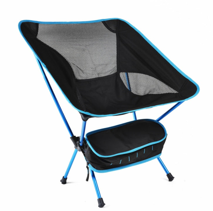 Flag Village Travel Ultralight Folding Chair Superhard High Load Outdoor Camping Chair Portable Beach Hiking Picnic Seat Fishing Tools Chair