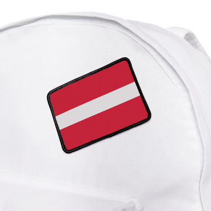 Flag Village Latvia Flag Embroidery Iron-On Patches