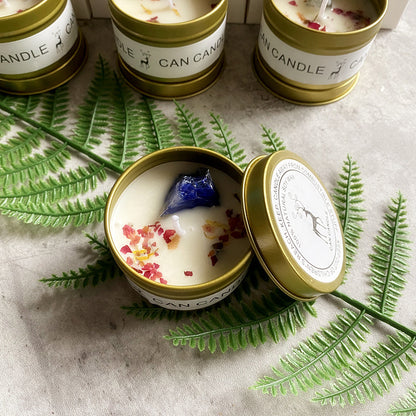 Flag Village Gift Box Gold Tin Box Scented Candle