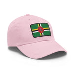 Flag Village Dominica Flag Hat Cap with Leather Patch