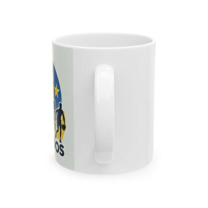 Flag Village Barbados Sporting Flag Ceramic Coffee Mug 11oz BRB0005