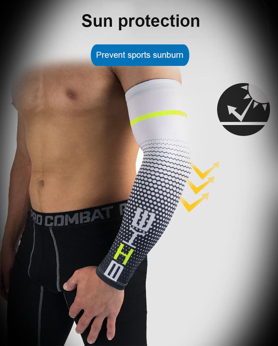 Flag Village Men's And Women's Breathable Outdoor Cycling Basketball Arm Guards