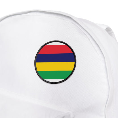 Flag Village Mauritius Flag Embroidery Iron-On Patches