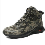 Flag Village Large Size High-top Hiking Shoes Men's Winter Outdoor Men's Sports Shoes Hiking Shoes
