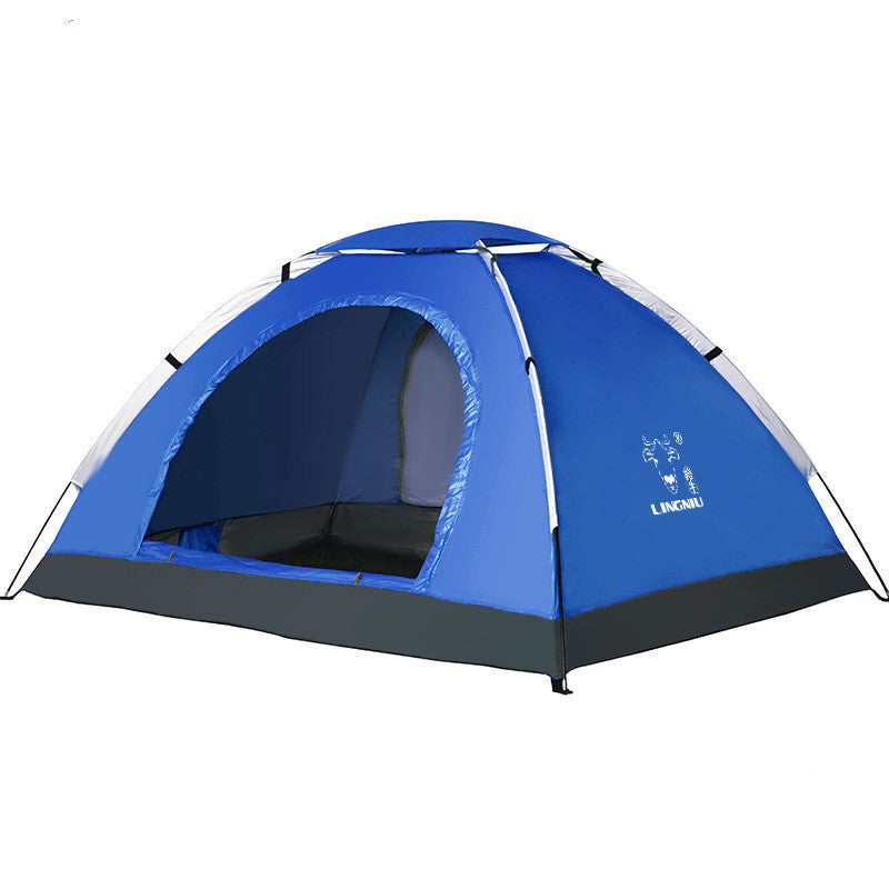 Flag Village Single-layer tent camping outdoor camping beach