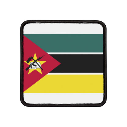 Flag Village Mozambique Flag Embroidery Iron-On Patches