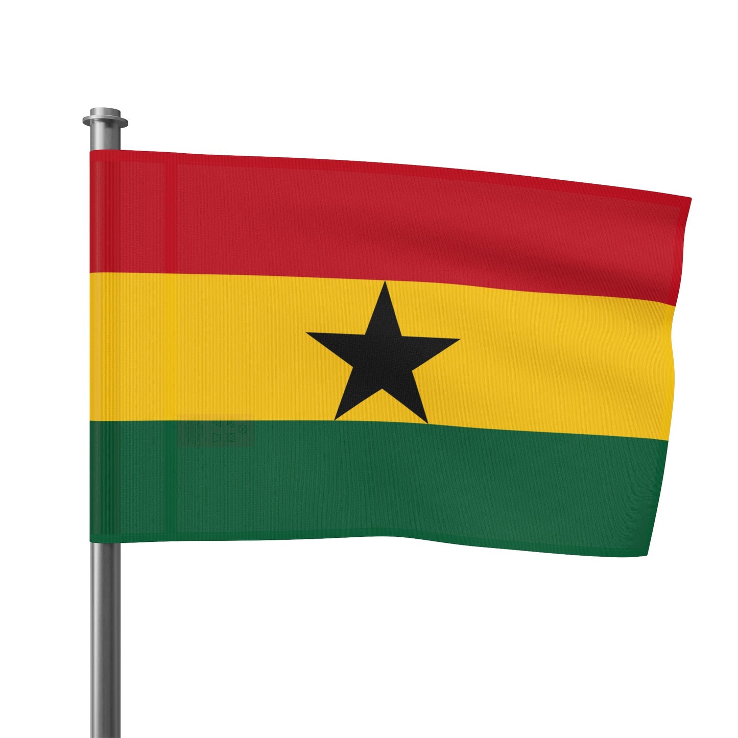 Flag Village Ghana Flag 18" x 12" / 36" x 24" / 60" x 36"