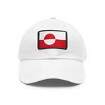 Flag Village Greenland Flag Hat Cap with Leather Patch