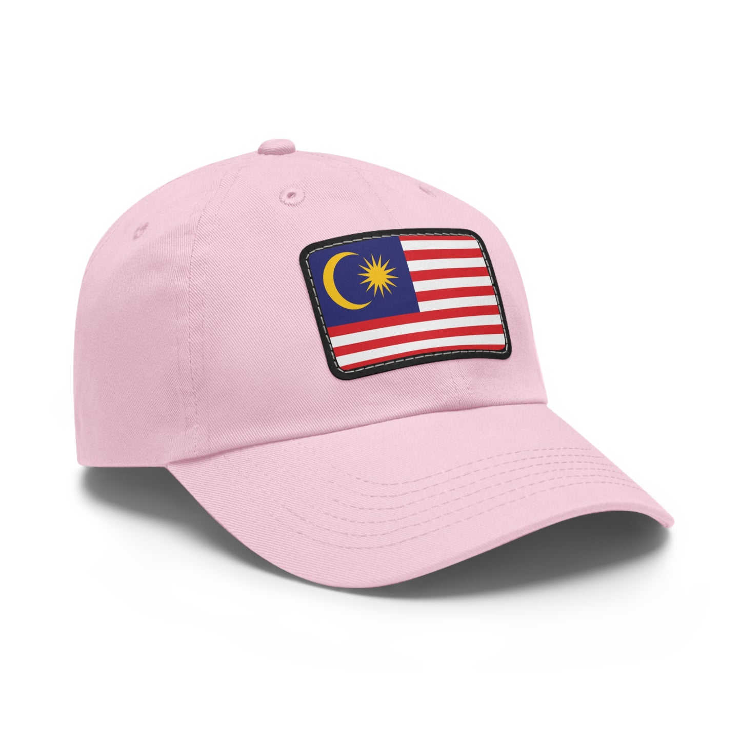 Flag Village Malaysia Flag Hat Cap with Leather Patch