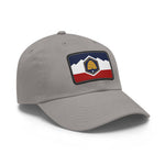 Flag Village USA Utah State Flag Hat Cap with Leather Patch