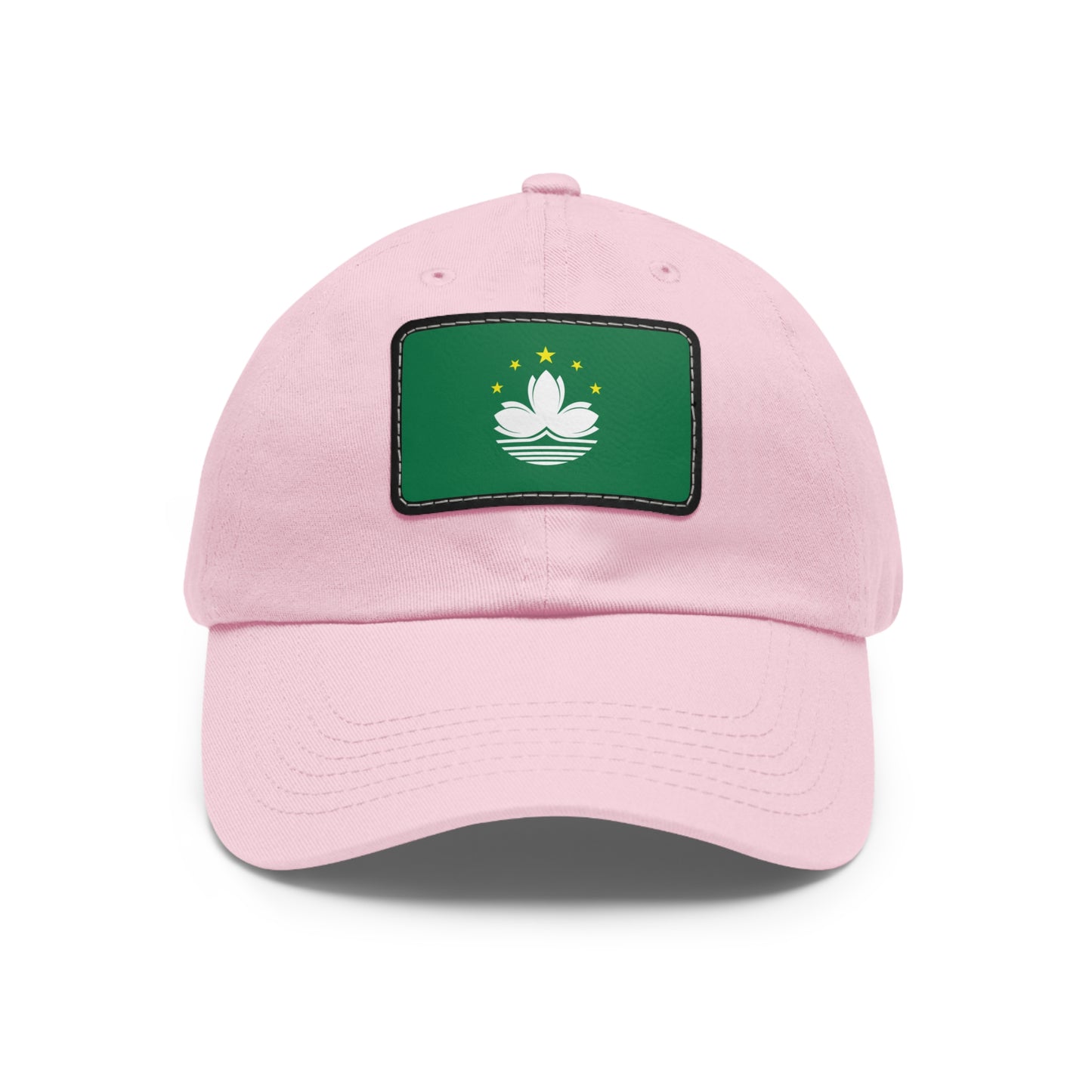 Flag Village Macao Flag Hat Cap with Leather Patch