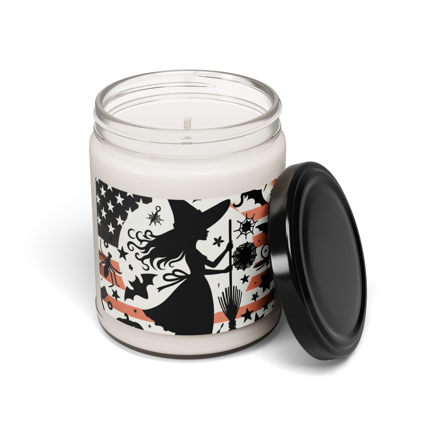 Flag Village Halloween Pretty Witch Scented Soy Candle, 9oz HW0033