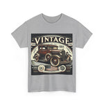 Flag Village USA Vintage Car Flag T-SHIRT Heavy Cotton Tee USA0014