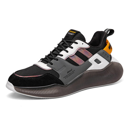 Flag Village Men's Outdoor Platform Low-top Sports Running Shoes