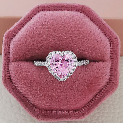 Flag Village Fashion Jewelry Luxury Multicolor Charm Cubic Zirconia Wedding Rings For Women T Shape Stone Party Jewelry Gifts