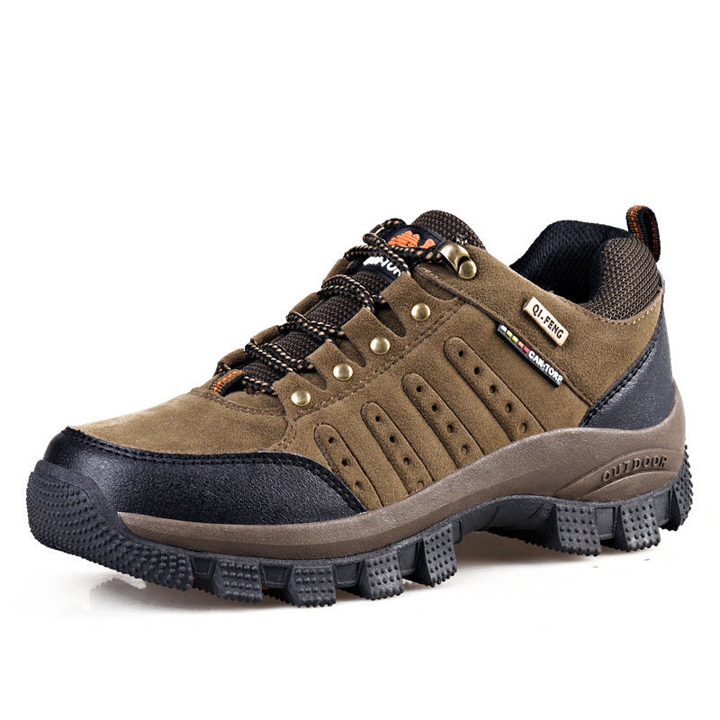 Flag Village Men's And Women's Hiking Large Size Non-slip Outdoor Hiking Shoes