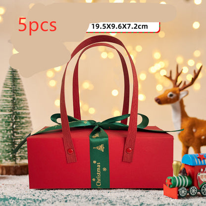 Flag Village Christmas Gift Box Packaging Christmas Eve Fruit