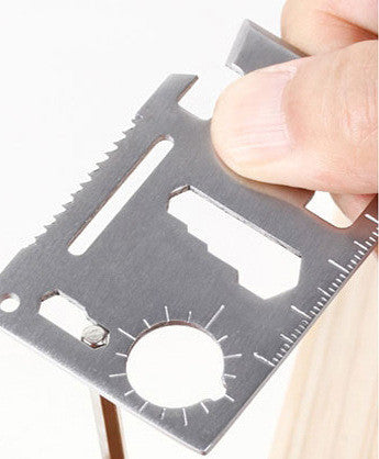 Flag Village Multifunctional Tool Card Military Card Outdoor Camping