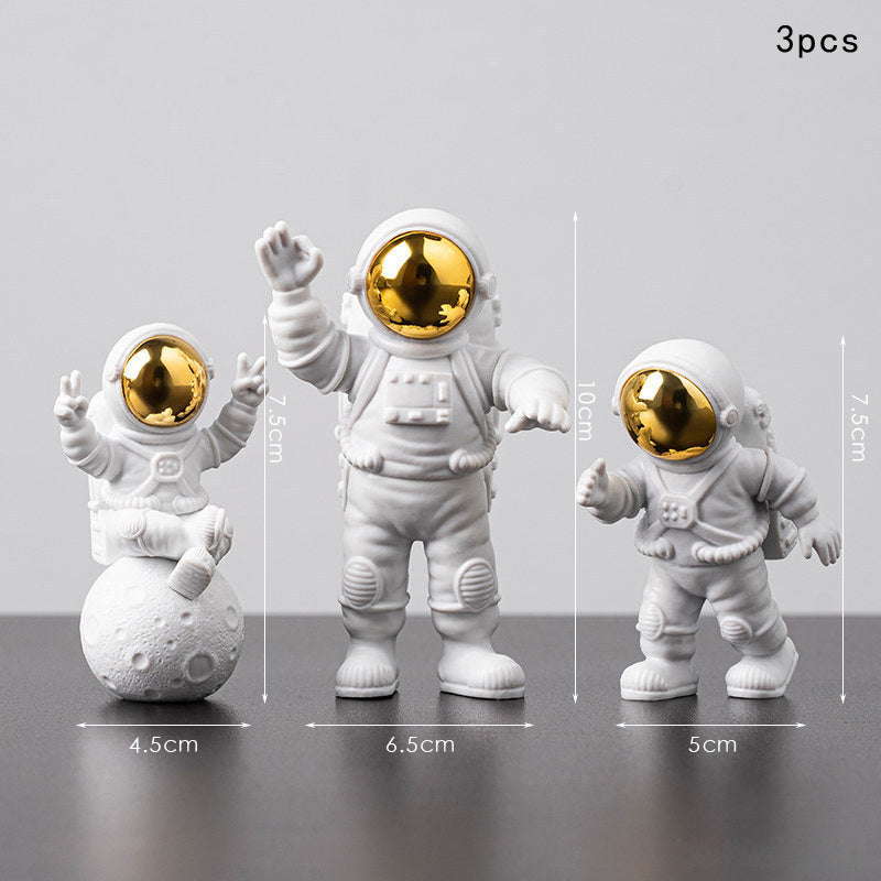 Flag Village Astronaut Astronaut Series Birthday Gift Box Set Ornament