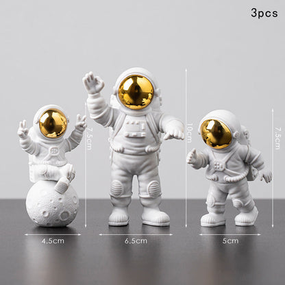 Flag Village Astronaut Astronaut Series Birthday Gift Box Set Ornament