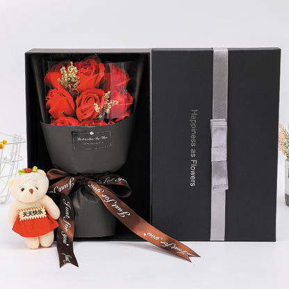 Flag Village Teacher's Day Gift Bouquet Gift Box