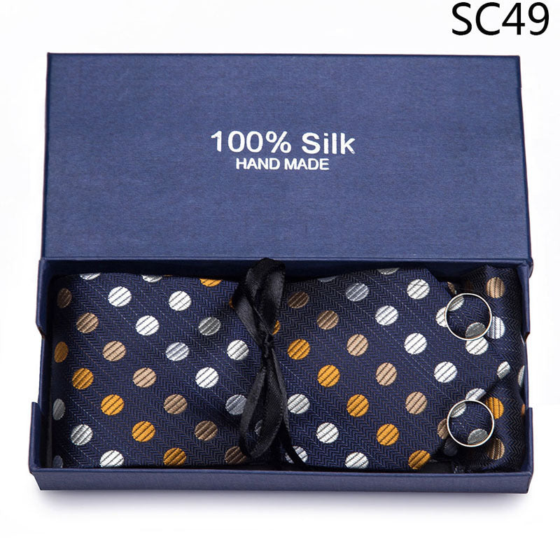 Flag Village Men's Tie Gift Box Set Group Business Formal