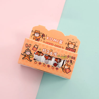 Flag Village Paper Tape Hand Account Gift Box Set