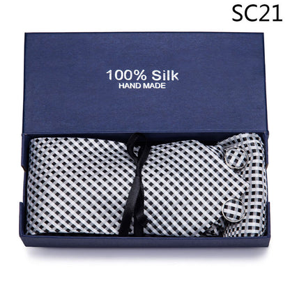 Flag Village Men's Tie Gift Box Set Group Business Formal