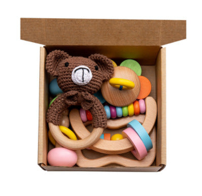 Flag Village Baby Educational Toys Teething Teethers Gift Box