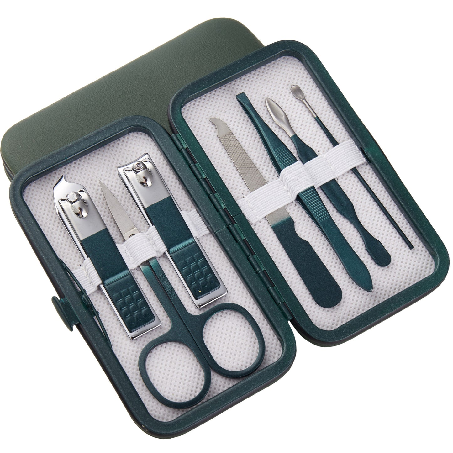Flag Village Pedicure Knife Nail Clippers Set Box Manicure Implement Nail Clippers Set For Manicure