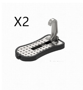 Flag Village Auto Tools Car Foot Assist Pedal Car Modification Supplies Side Pedal