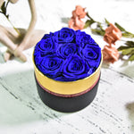 Flag Village Preserved Flower Rose Hug Bucket Christmas Gift Box