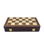 Flag Village Chess Match Special High-end Gift Box Set Solid Wood Folding Board Large Pieces Chess